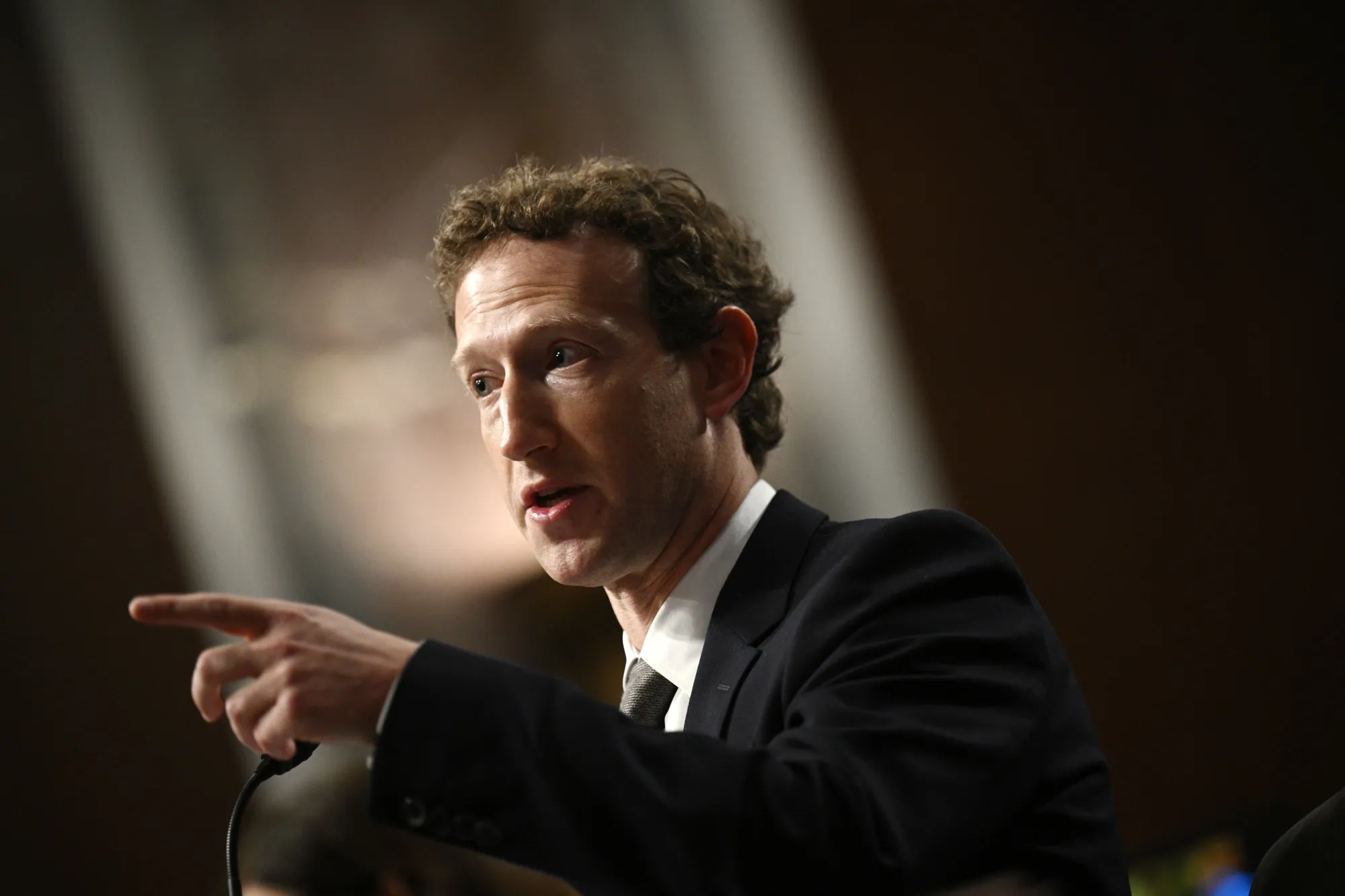 Zuckerberg’s congressional hearing&nbsp;aesthetic.