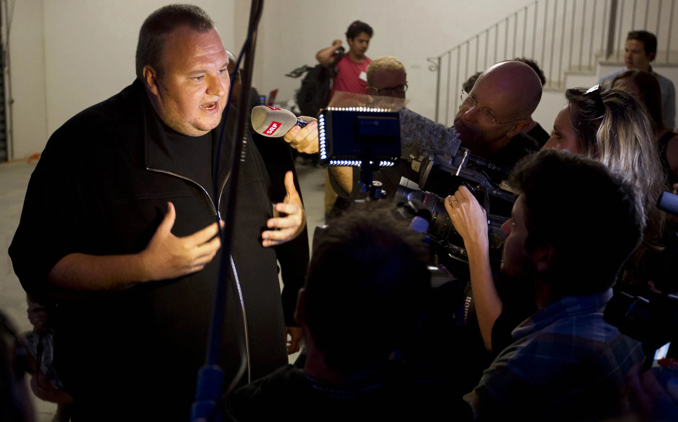 Kim Dotcom in 2013.
