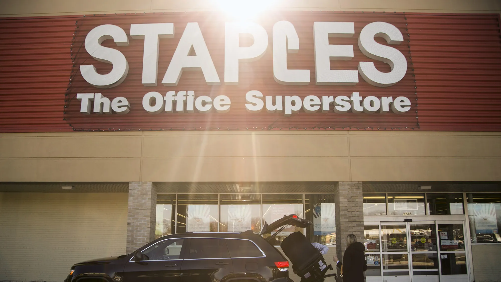 A Staples Inc. store in Clawson, Michigan.