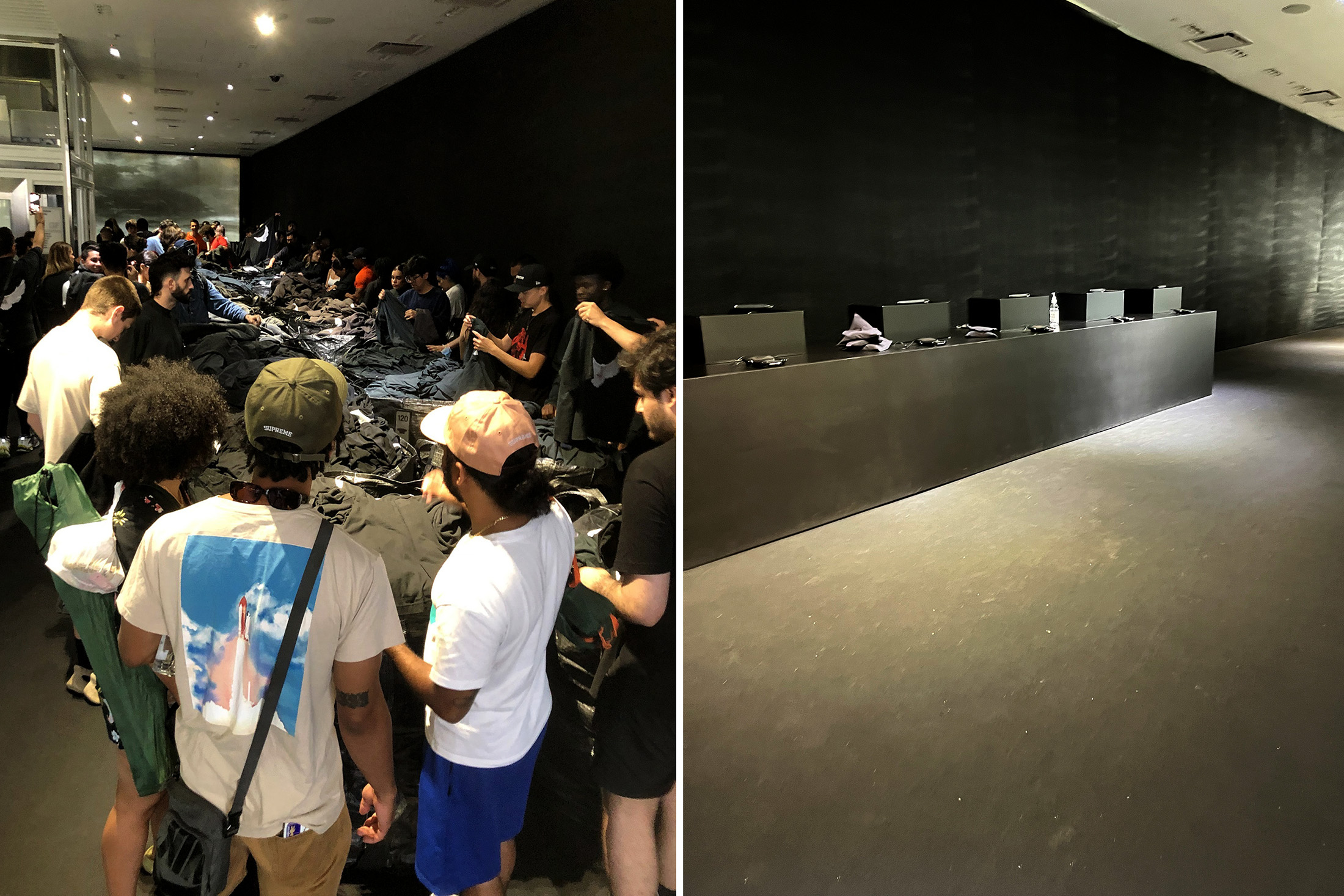 Yeezy Gap Split: NYC Times Square Store Packs Up Items for Unknown