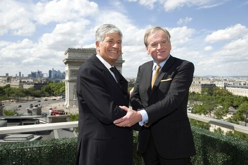 Publicis CEO Maurice Levy & Omnicom CEO John Wren