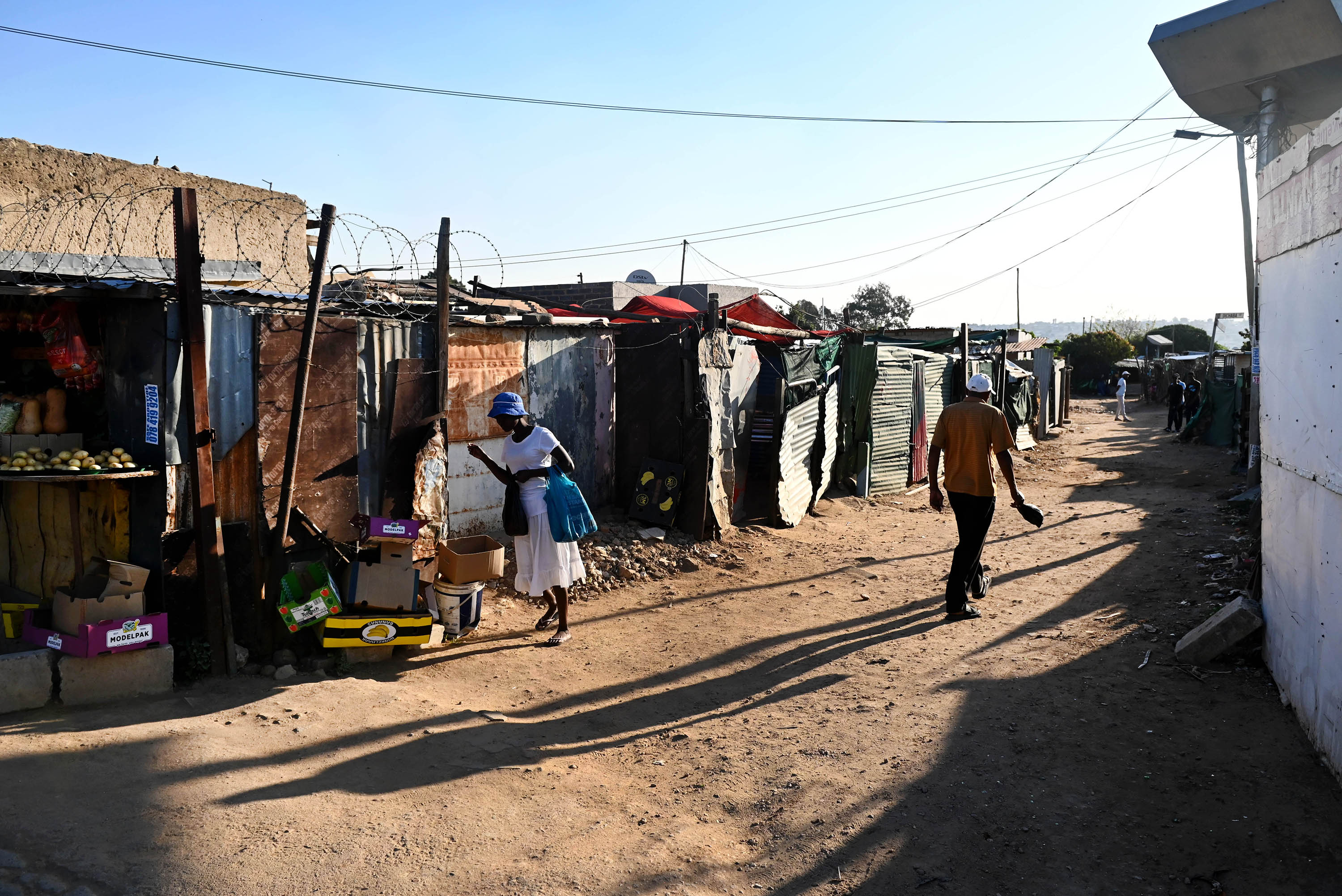 Diepsloot, located about 30 miles from downtown Johannesburg, has mushroomed in size since it was established in 1995 as a temporary site for people evicted from informal settlements.