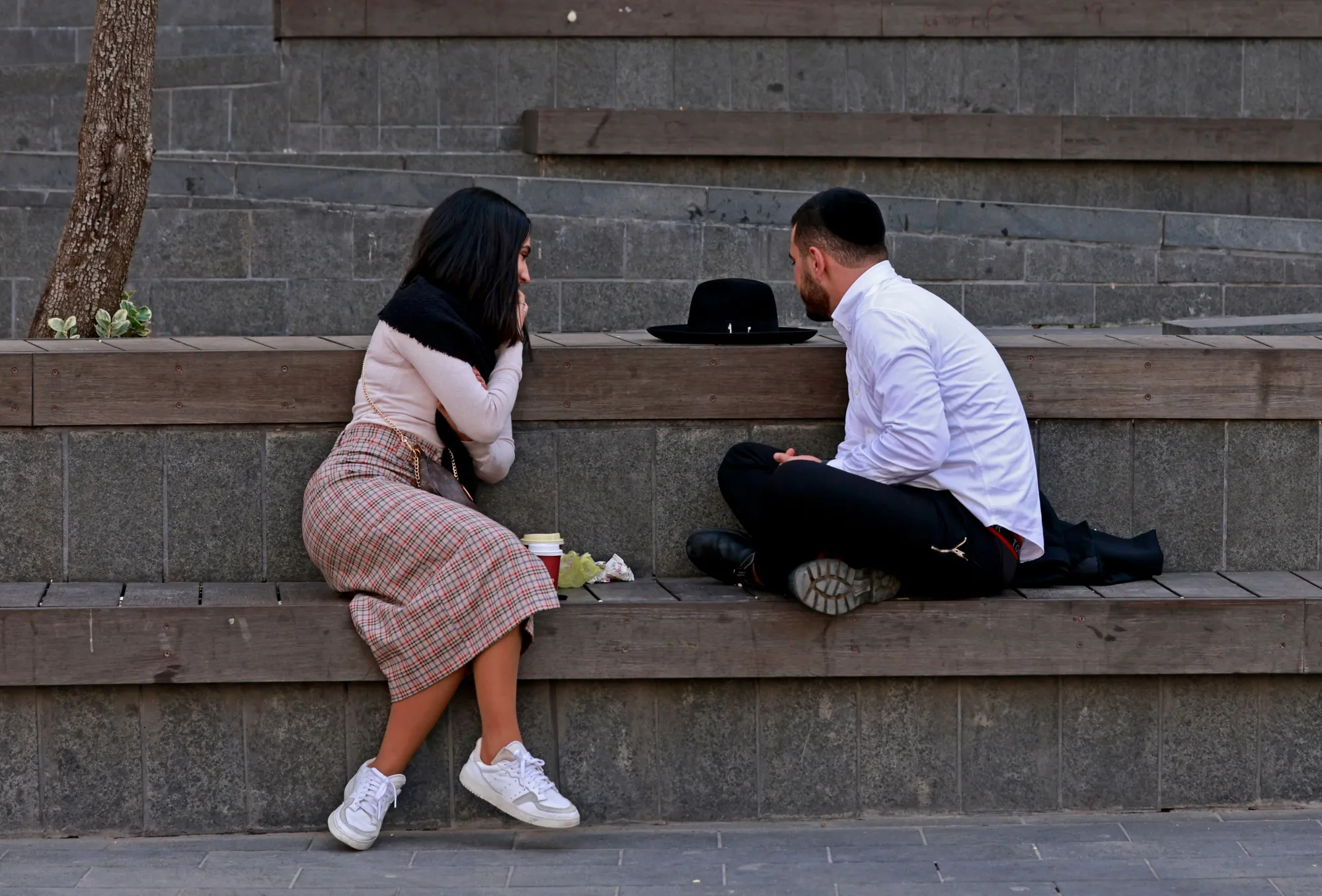 Getting past the small talk.