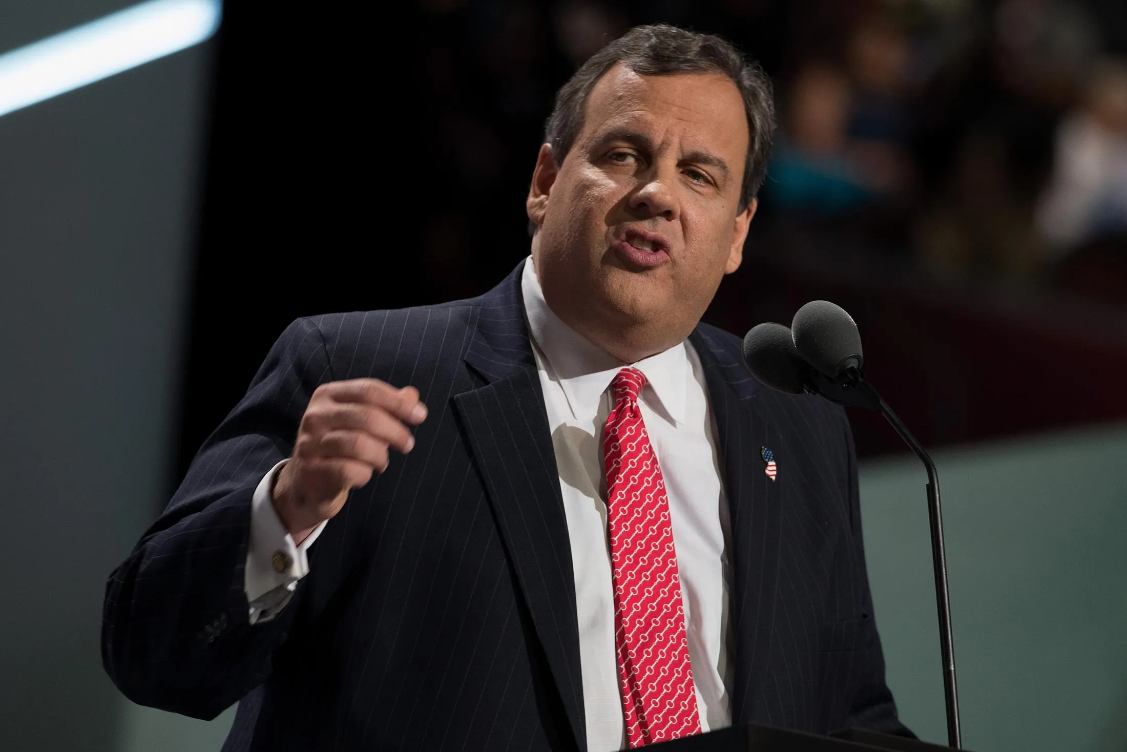 New Jersey Governor Chris Christie.
