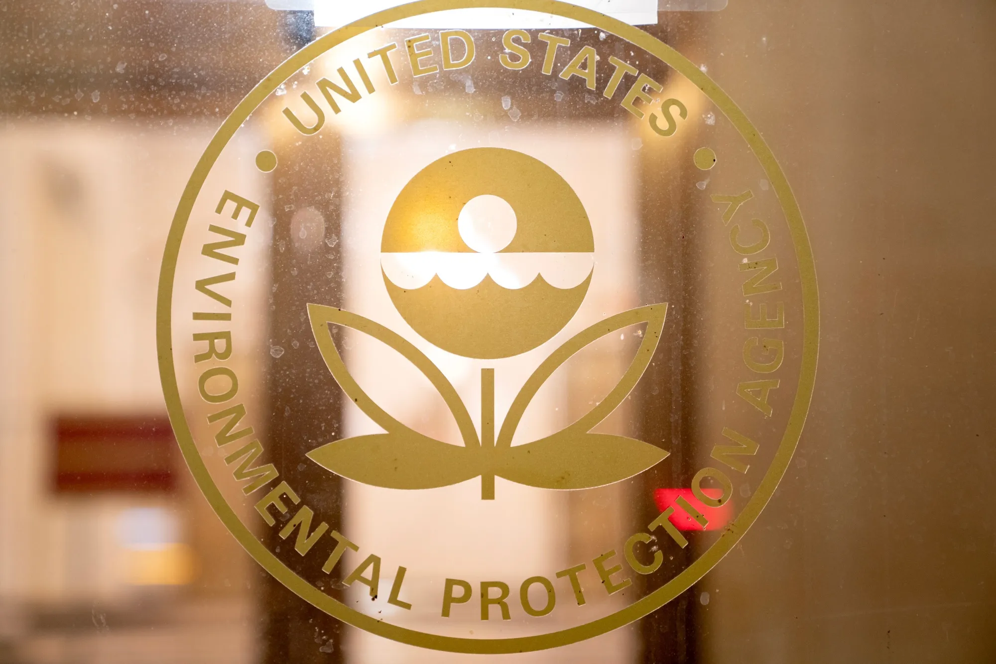 Signage at the Environmental Protection Agency (EPA) headquarters in Washington, DC, US, on Tuesday, Feb. 10, 2026. The US Environmental Protection Agency plans this week to repeal a policy that provides the legal foundation for a raft of rules regulating greenhouse gas emissions, marking President Donald Trump’s most consequential retreat from the fight against climate change.