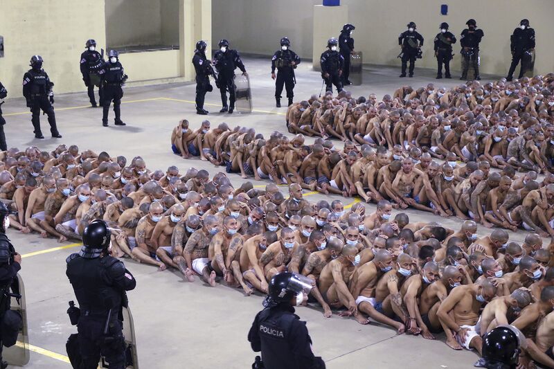 relates to Stripped Prisoners on Floor Latest Tool of Salvadoran President