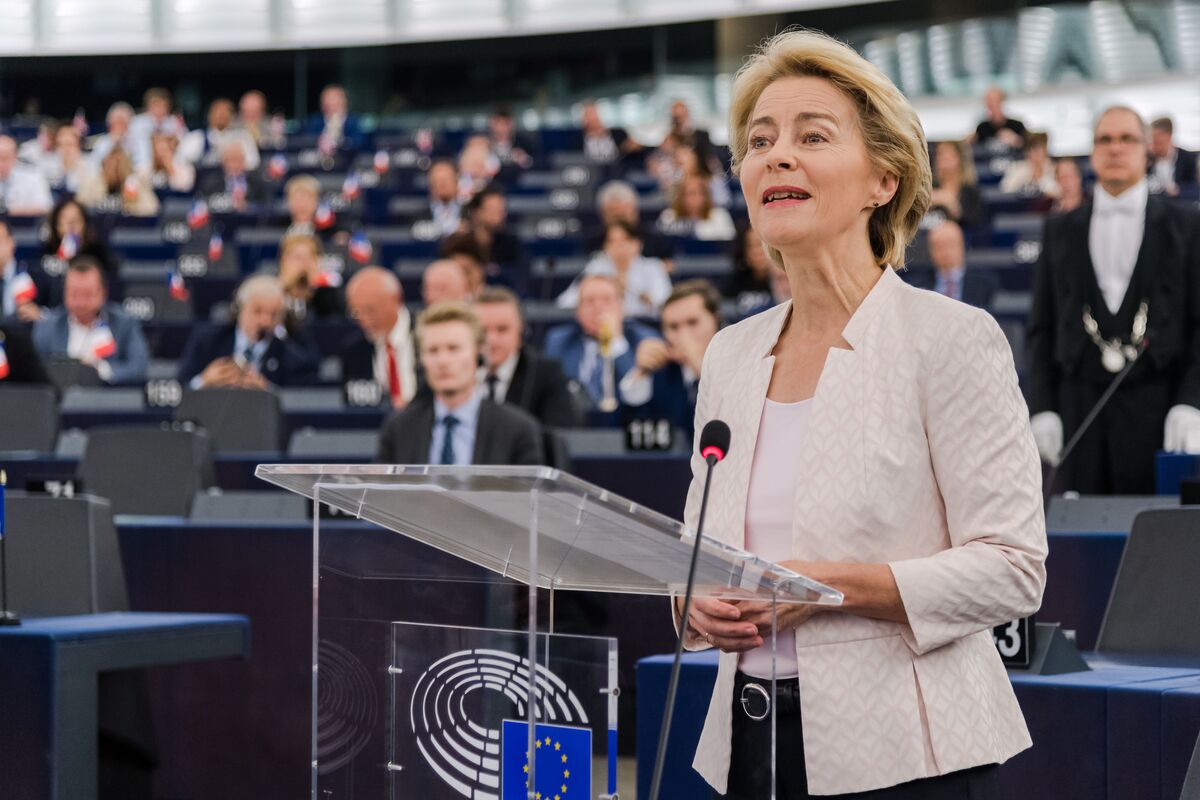 Von Der Leyen Vows $1.1 Trillion Green Deal In Pitch To EU - Bloomberg