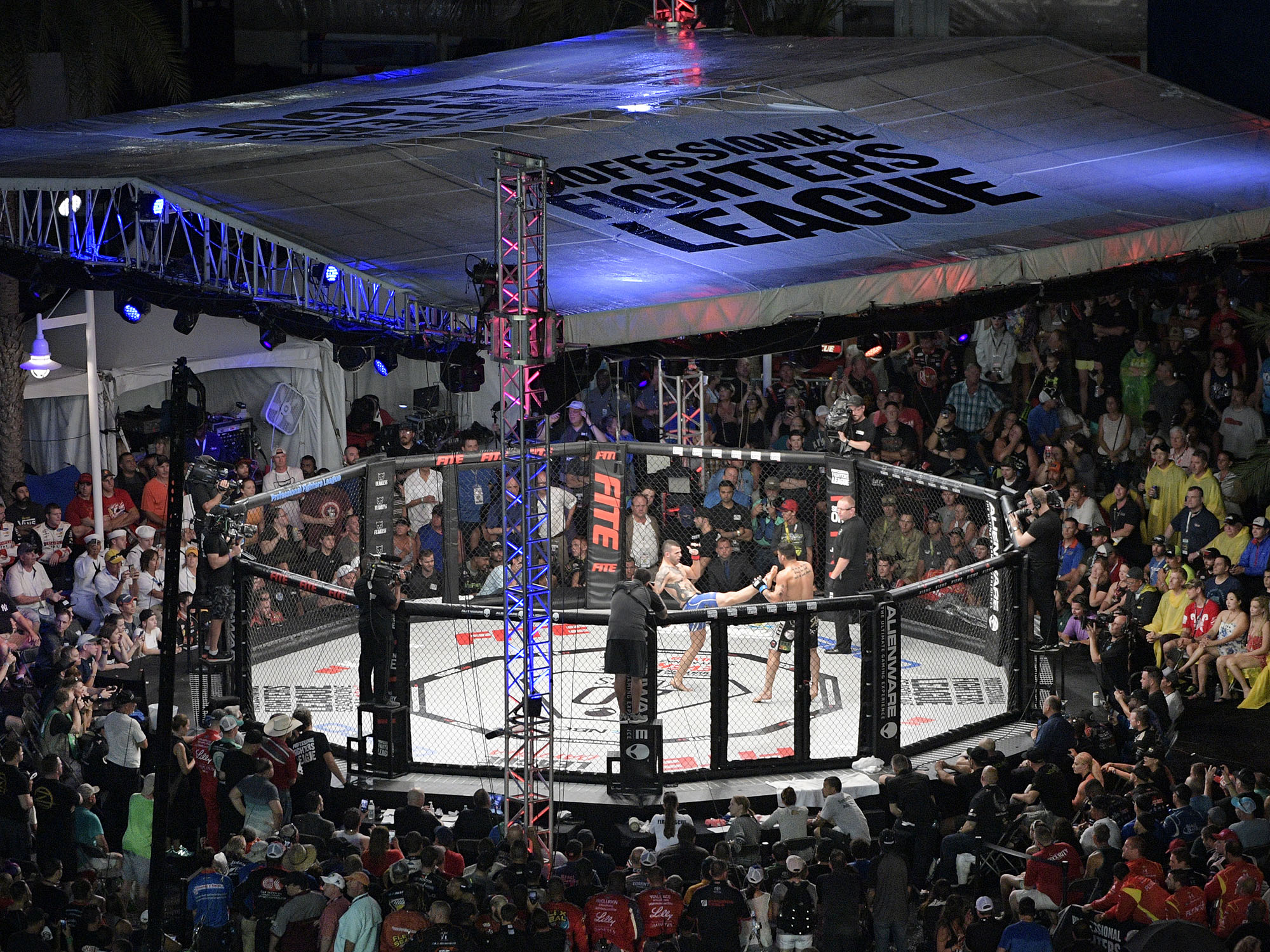 Inside the 'SmartCage': Data Sits at the Center of the Professional Fighters  League Universe