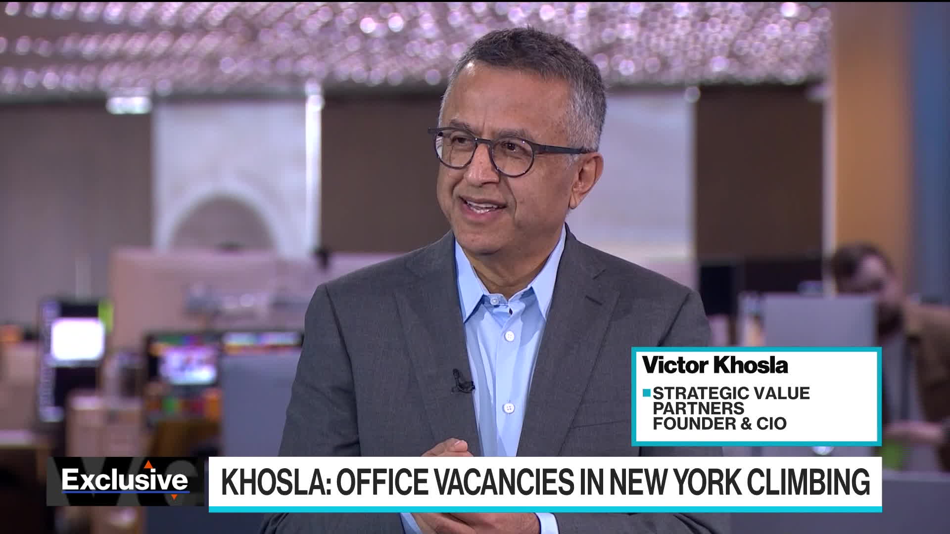 Watch SVP’s Khosla Sees ‘Cascade of Restructuring’ for Offices - Bloomberg