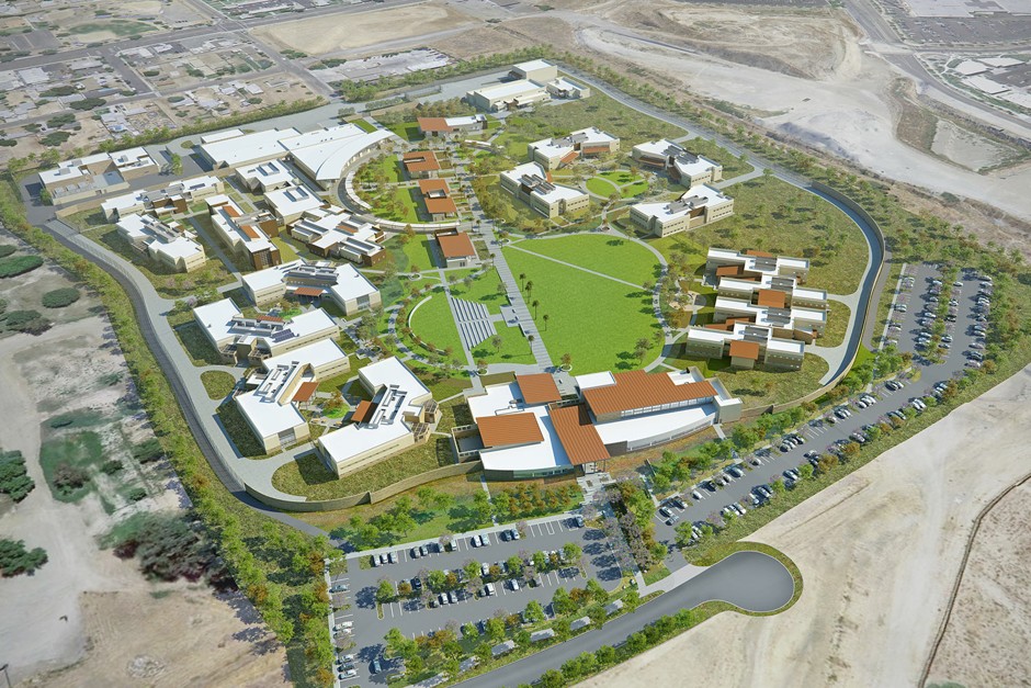 An artist's rendering of the redesign for Las Colinas Detention and Re-Entry Facility in San Diego County, California.