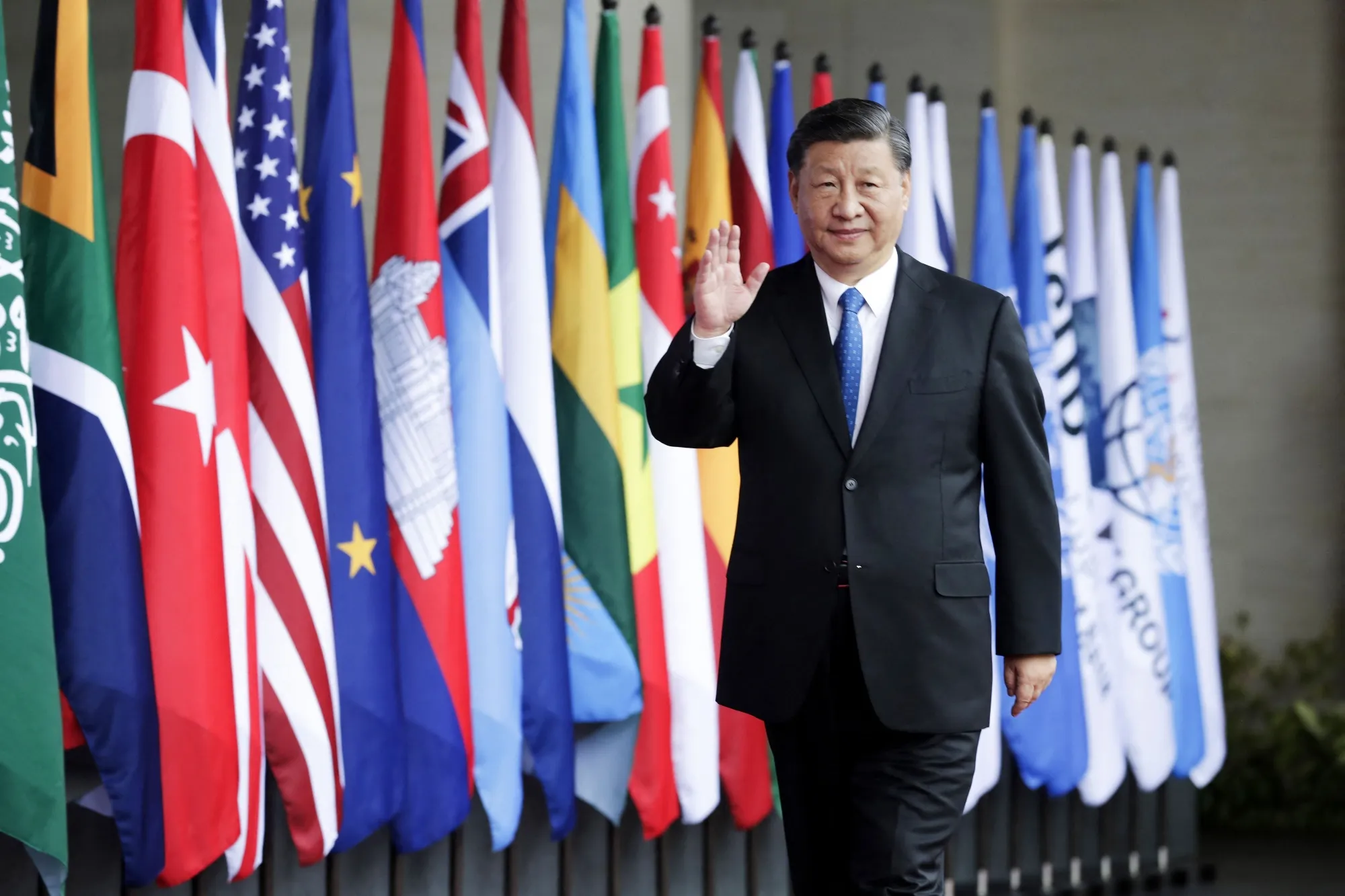 Xi Jinping&nbsp;in Nusa Dua on Nov. 15.