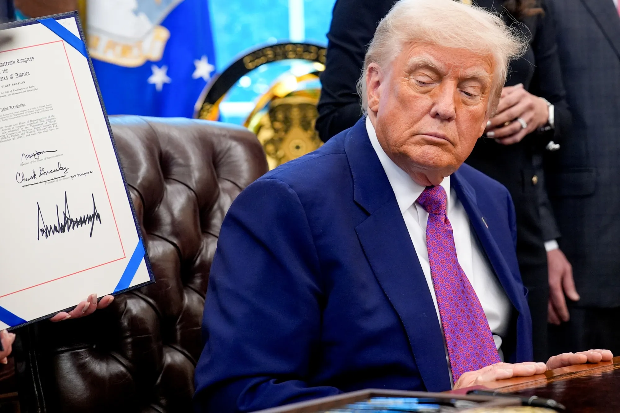 トランプ氏の関税措置に米国際貿易裁判所が差し止め命令－政権は控訴 - Bloomberg