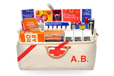 The Prepster is about as luxe as a survival kit can get.