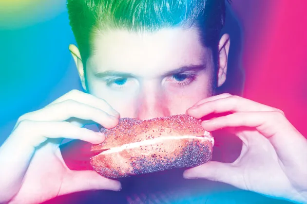 This is the best bagel he's ever eaten