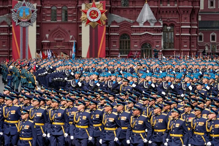 APTOPIX Russia Victory Day