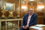 Russian Billionaire Alisher Usmanov In His Moscow Office
