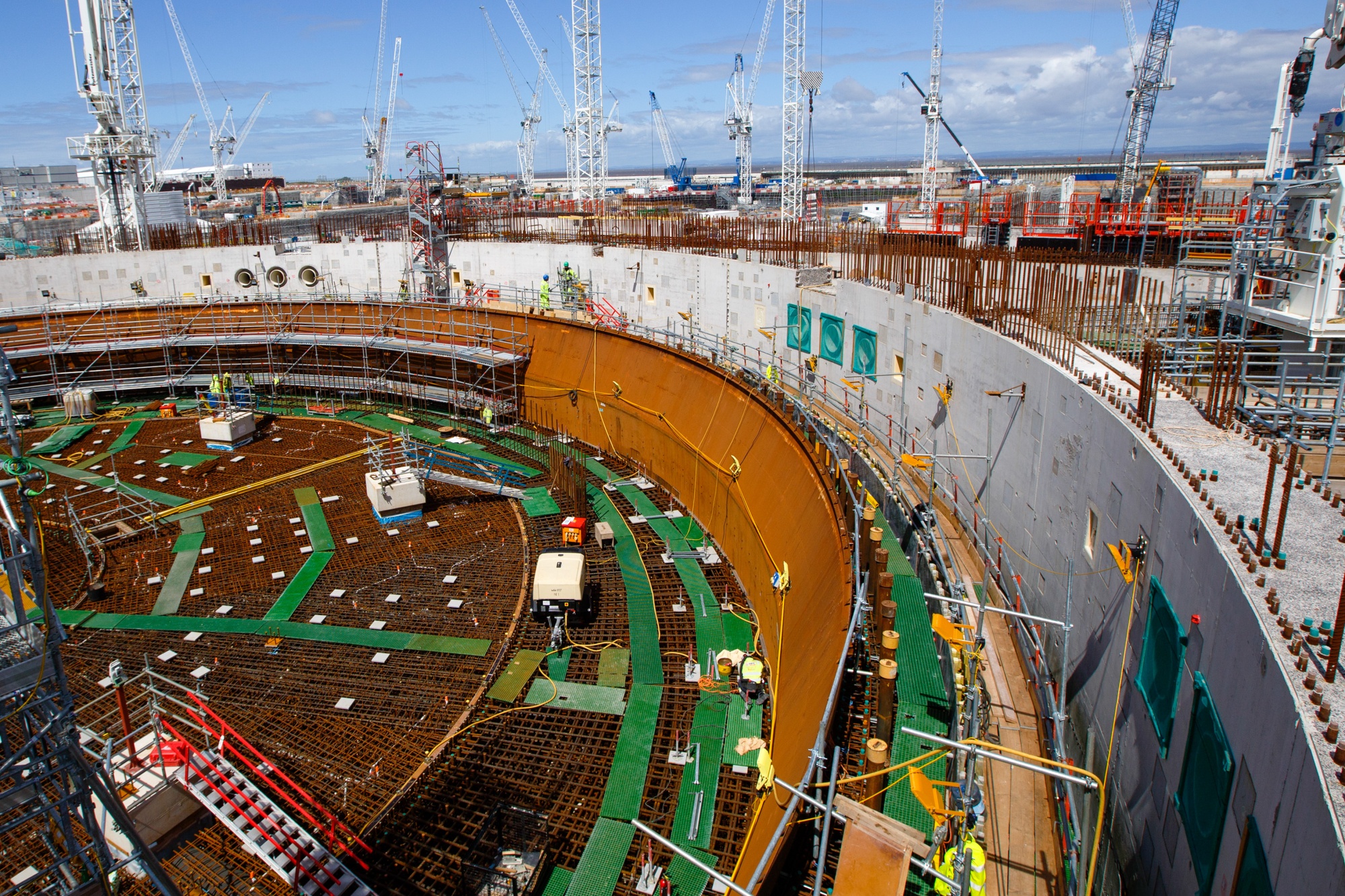 Hinkley Point C Nuclear Power Station Construction Site Ahead Of EDF Results