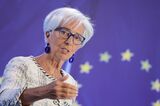 European Central Bank President Christine Lagarde Rates Decision News Conference