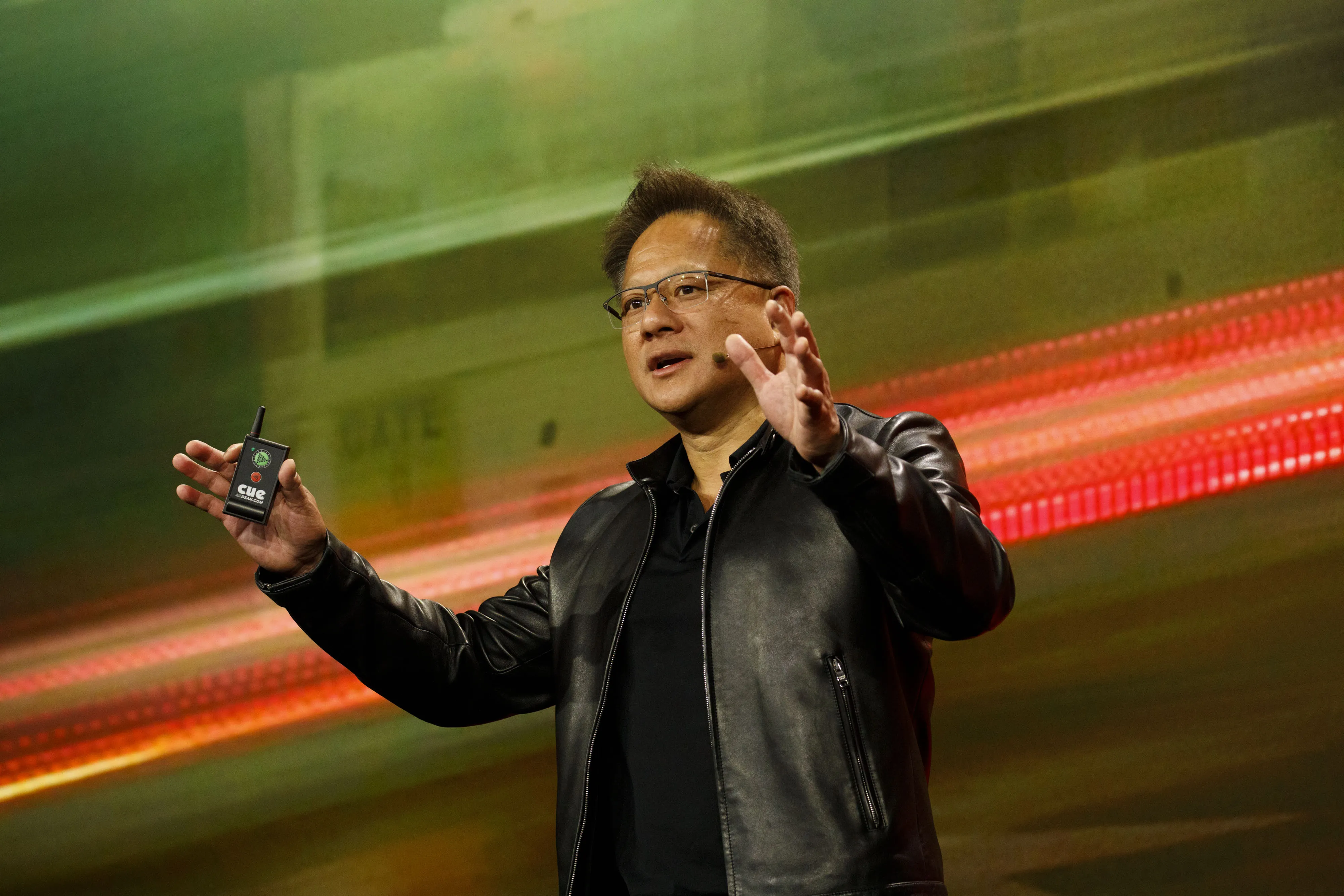 Jensen Huang, president and chief executive officer of Nvidia Corp.
