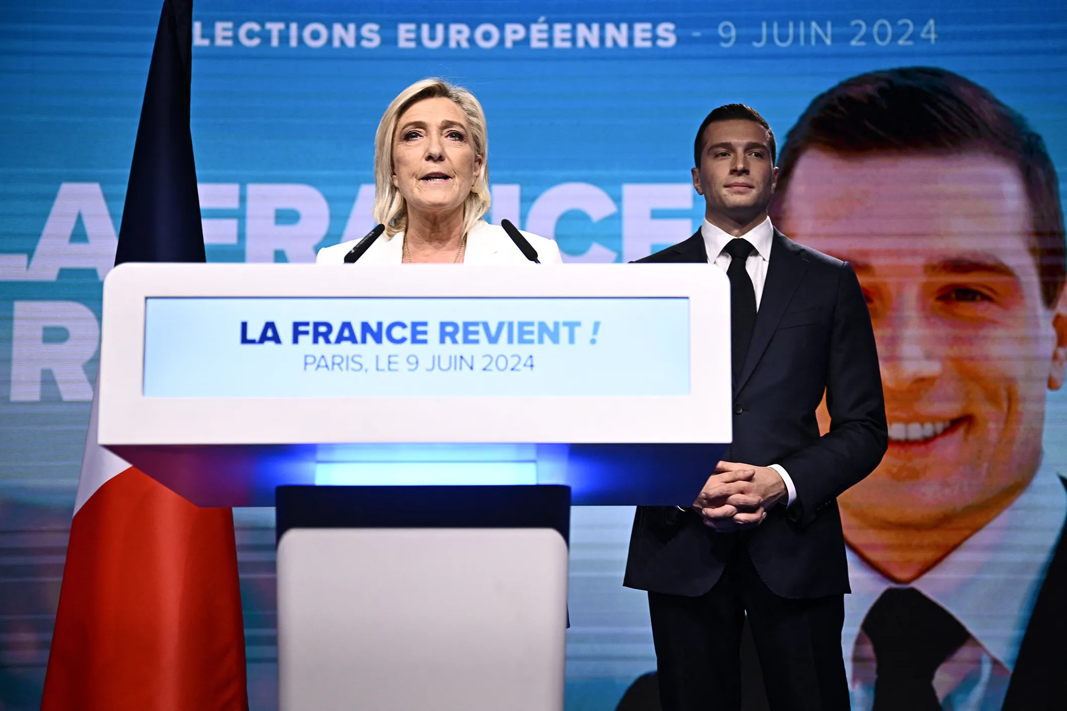 EU Elections: Le Pen, Marion Marechal Edge Toward Coalition Against Macron  - Bloomberg