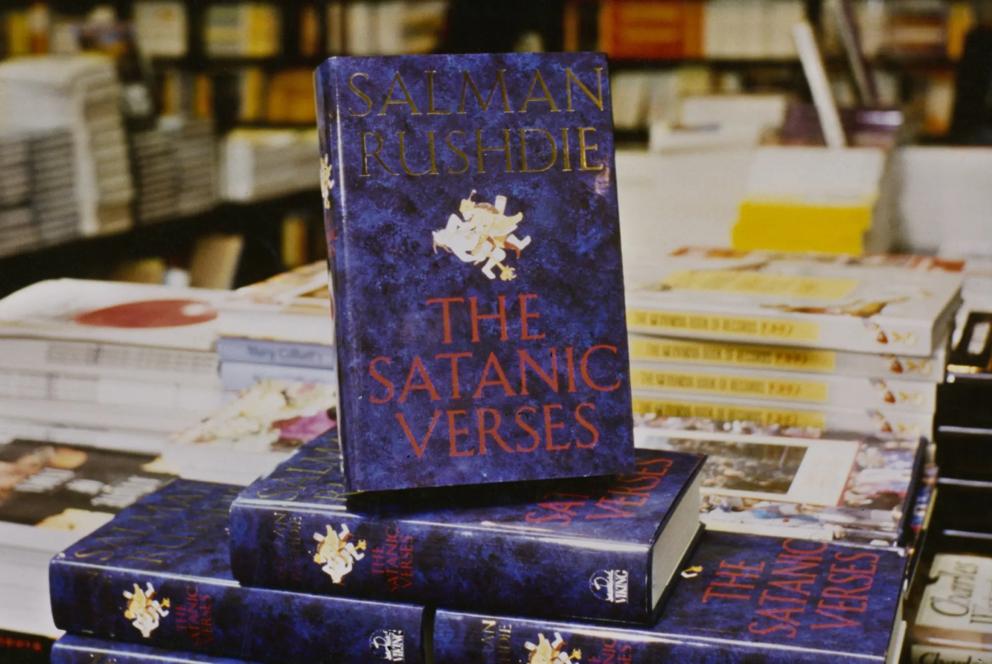 Salman Rushdie Book Satanic Verses May Be Available in India for First Time  - Bloomberg