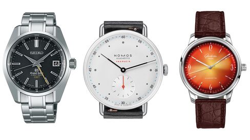 Not all good watches come from Switzerland, and Seiko, Nomos, and Glashütte Original are out to prove it.