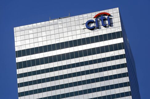 Citigroup inc. signage