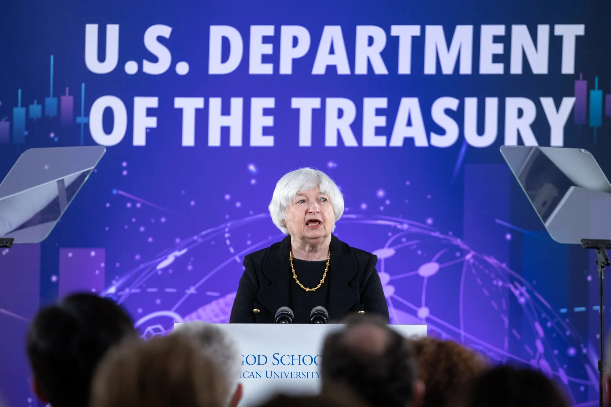 Janet Yellen on April 7.