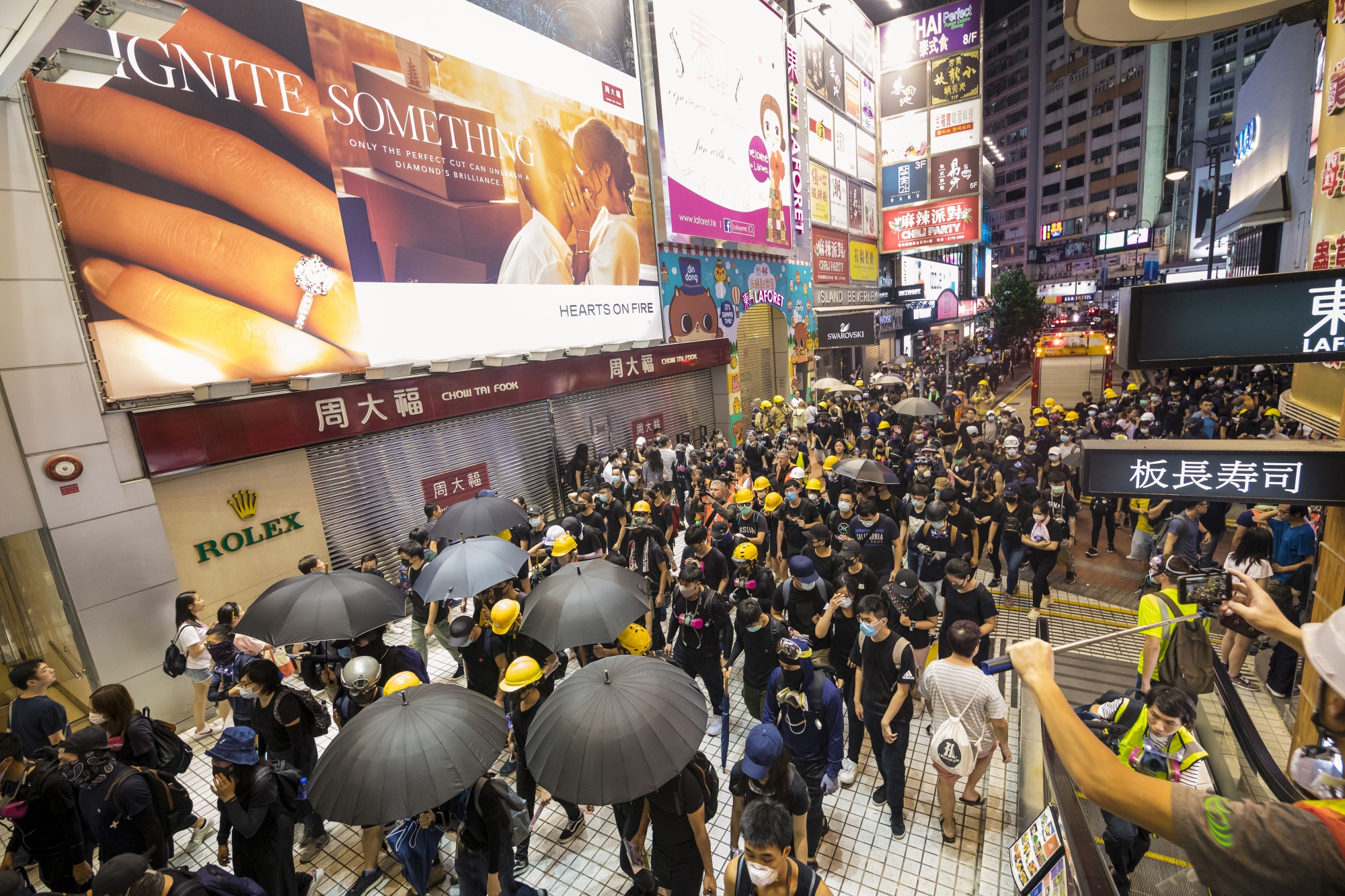 LVMH sales hit by Hong Kong protests