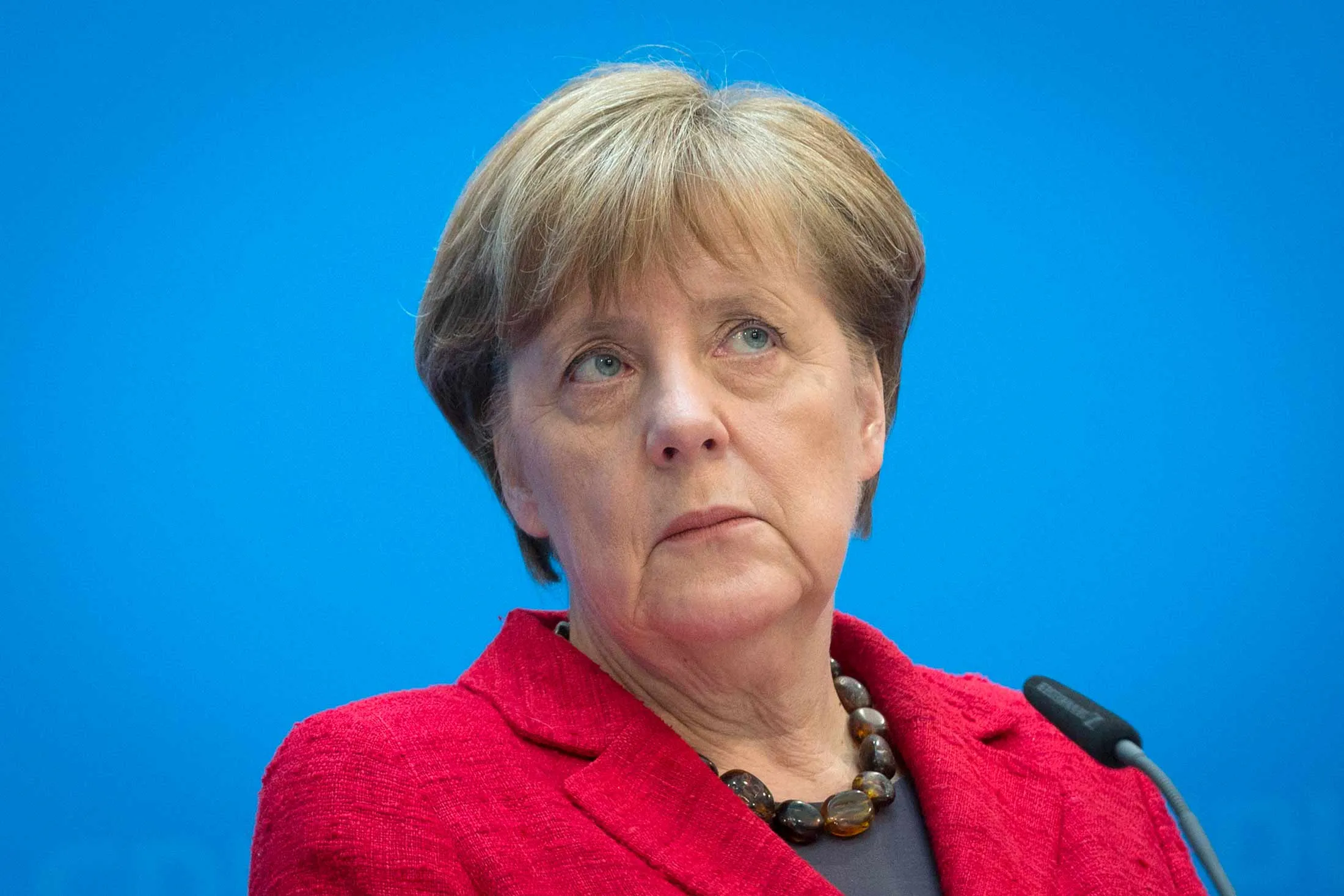 Angela Merkel.
