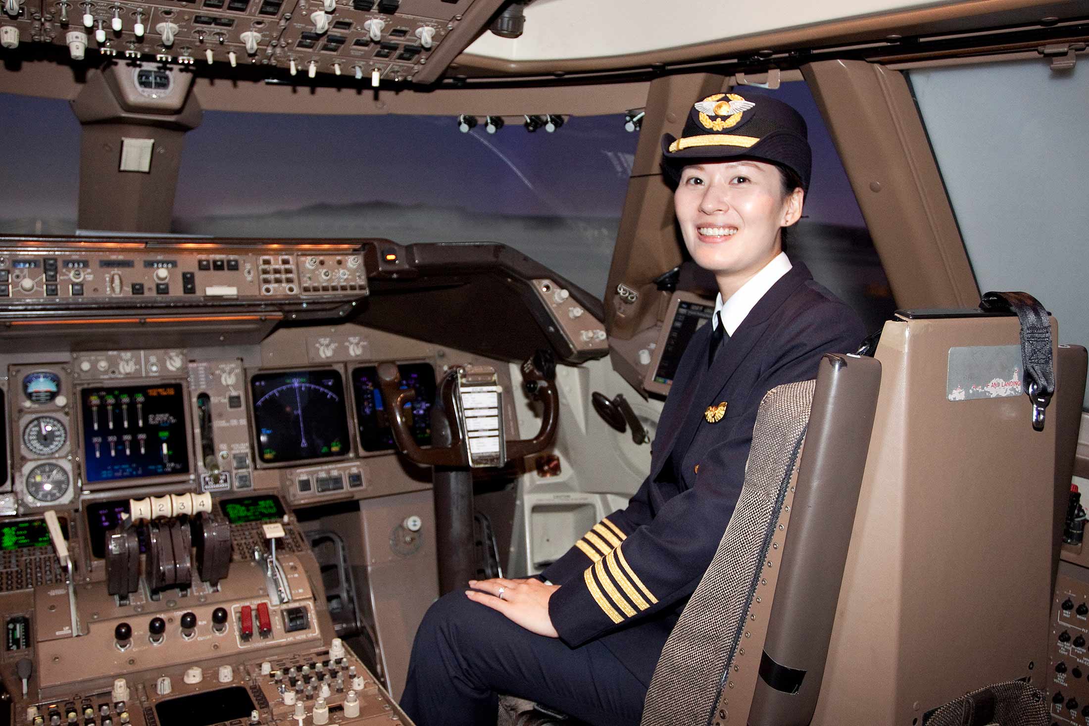 Most airline pilots are men. Why aren't there more women in the