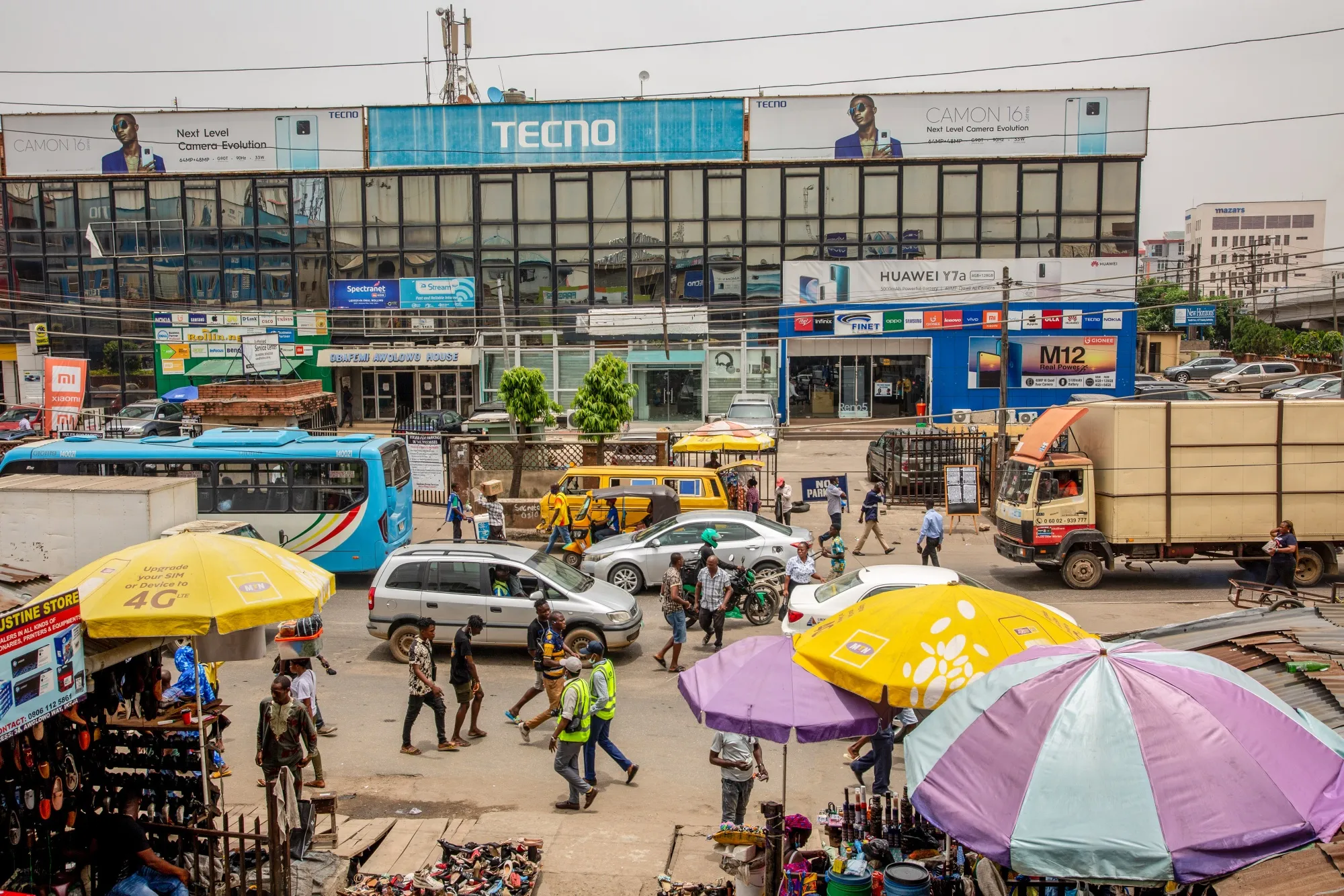 Tech Retail At Nigeria's Ikeja Computer Village Market