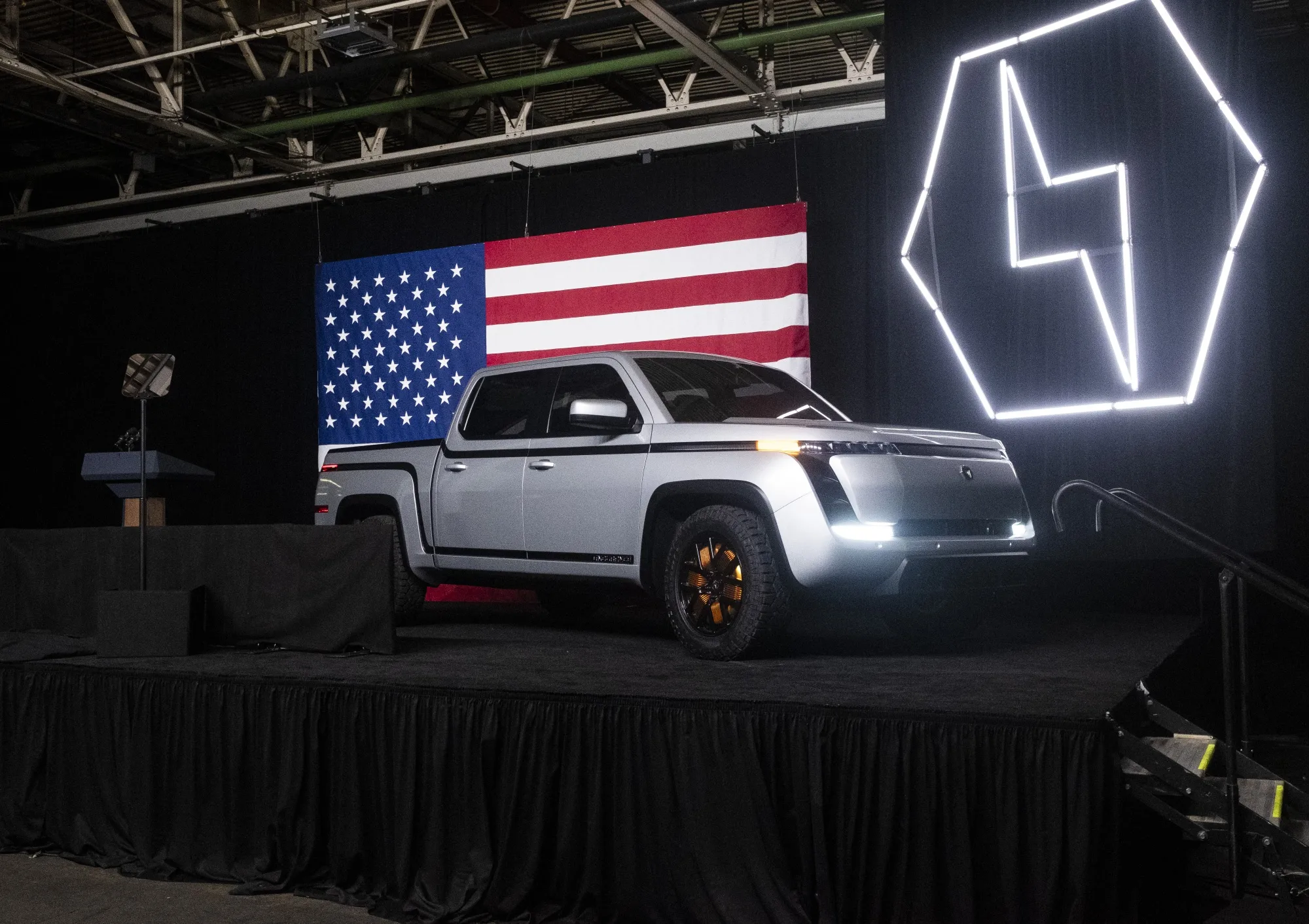 Lordstown Motors Endurance All-Electric Pickup Truck Reveal Event 