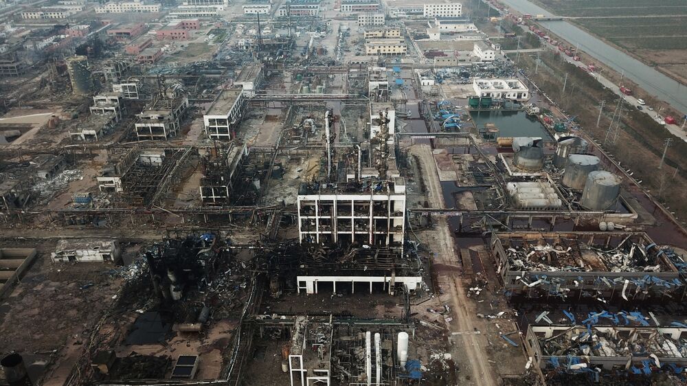 China To Close Industrial Park Where Blast Killed 78 People Bloomberg