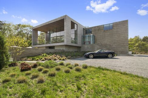 The house has a four-car garage.