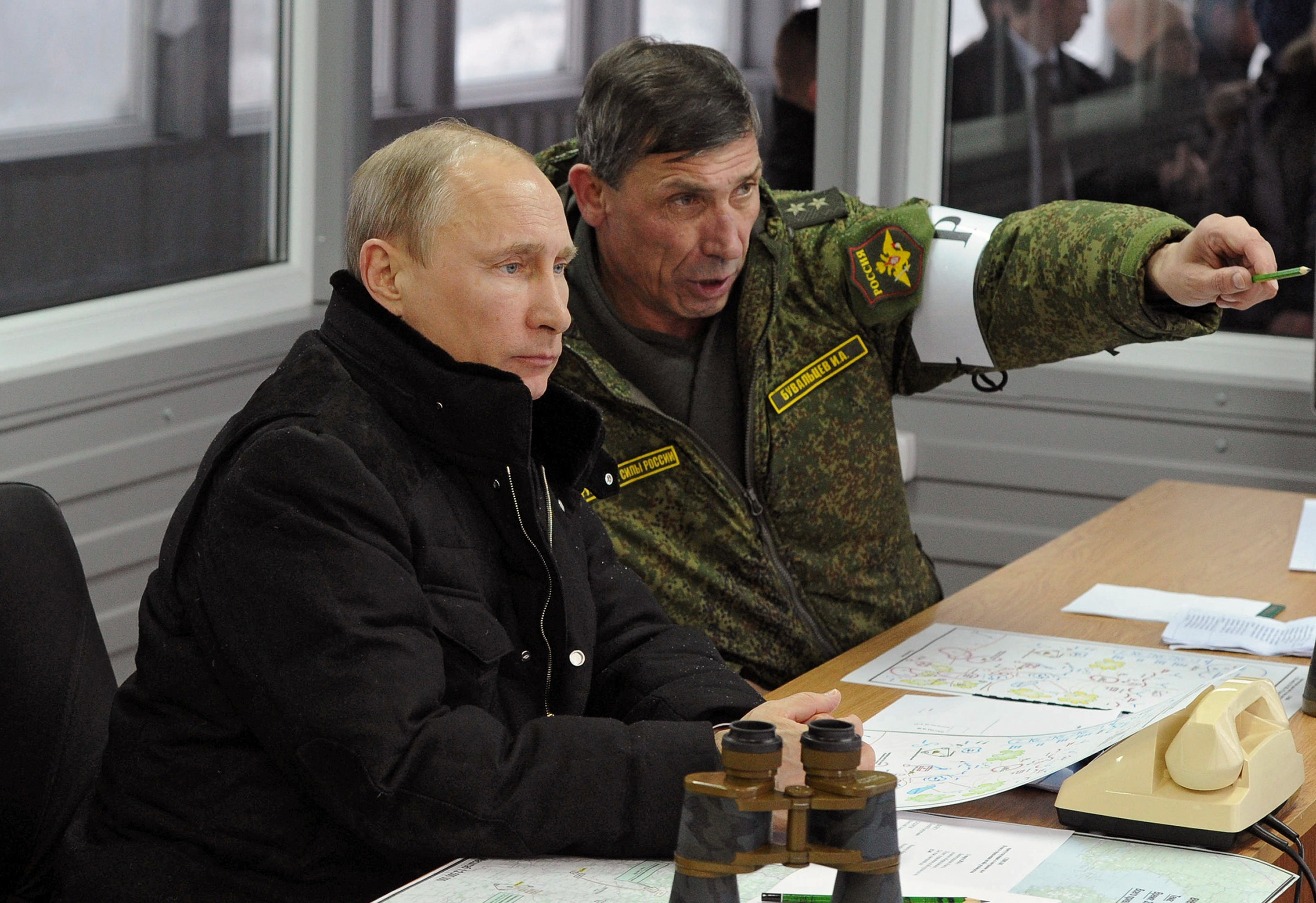 Военный Путин