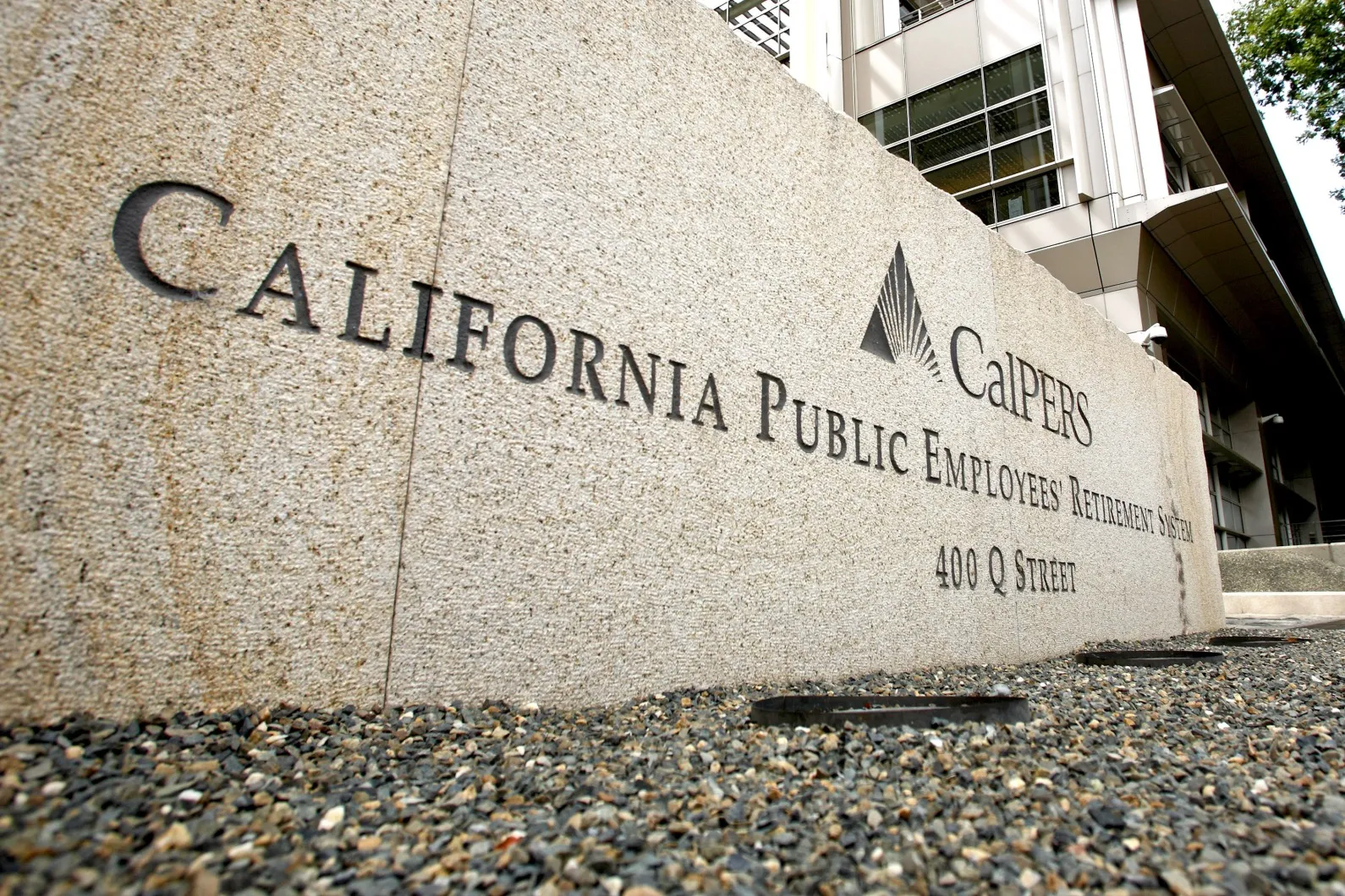 The California Public Employees' Retirement System offices in Sacramento, California.