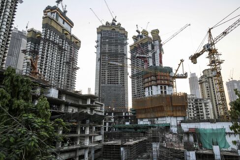 ムンバイで建設中のトランプ・タワー