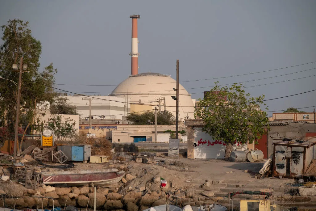 The Bushehr nuclear power plant in Bushehr province, Iran.&nbsp;