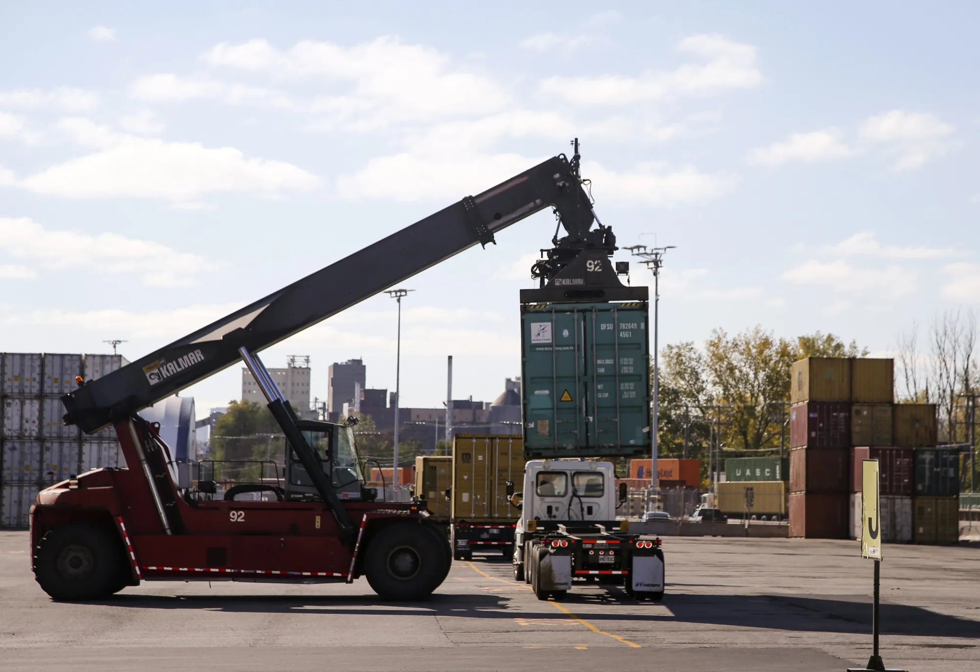 Port Of Montreal As Supply Chain Struggles To Recover From Disruptions