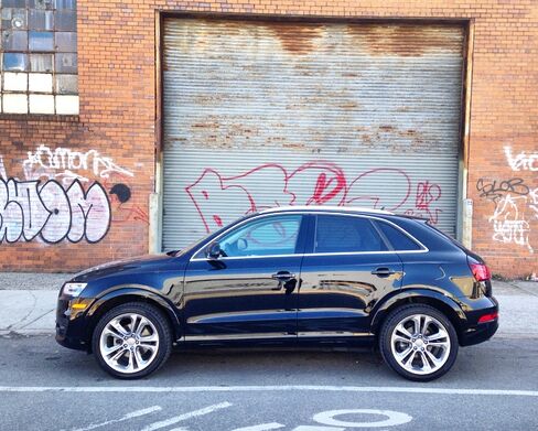 The Audi Q3 looks much smaller than Audi's Q5 and other assorted SUVs, but it retains plenty of space inside.