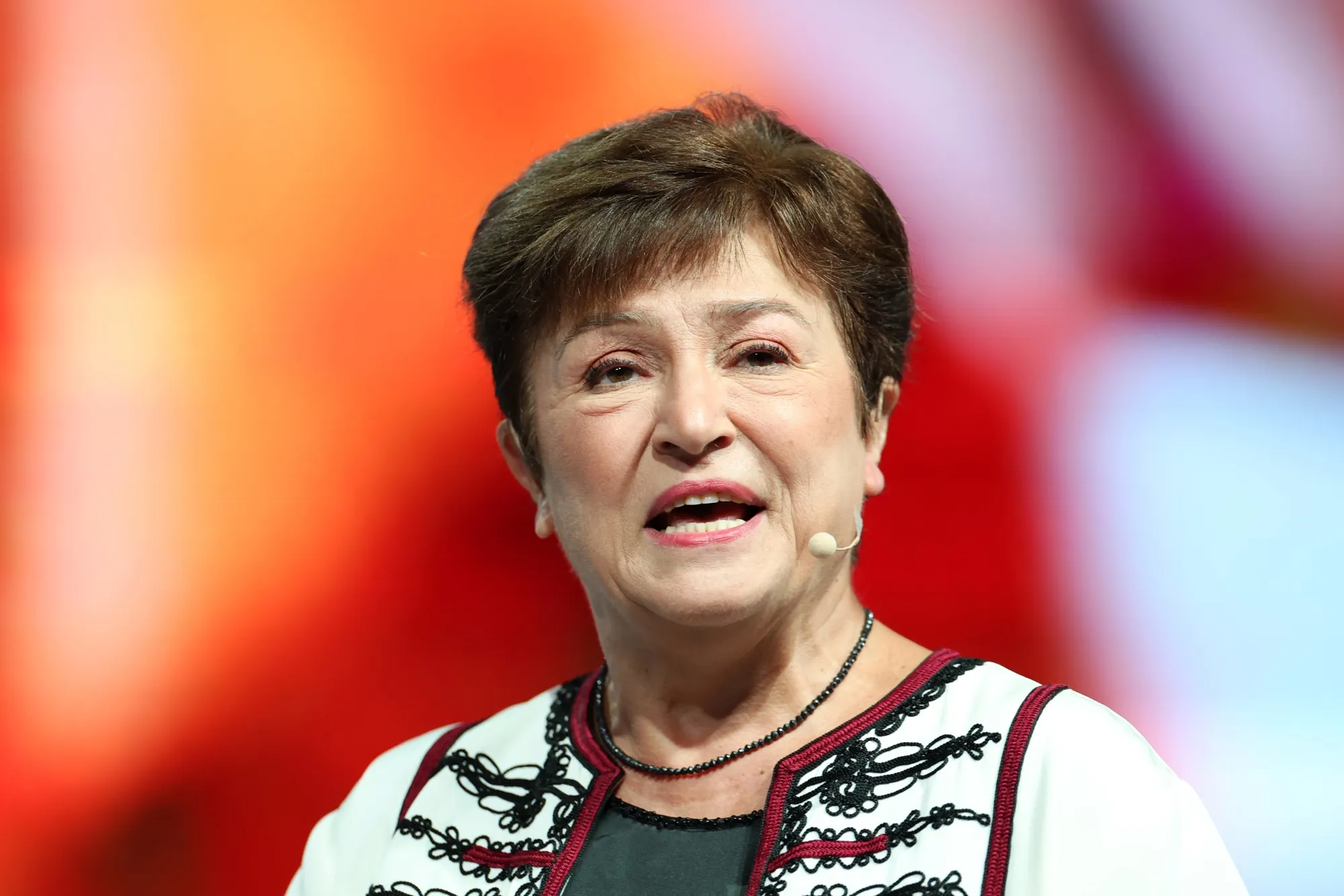 Kristalina Georgieva in Singapore on Nov. 15.