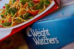 Weight Watchers International Inc. food products are displayed for a photograph in New York.&nbsp;