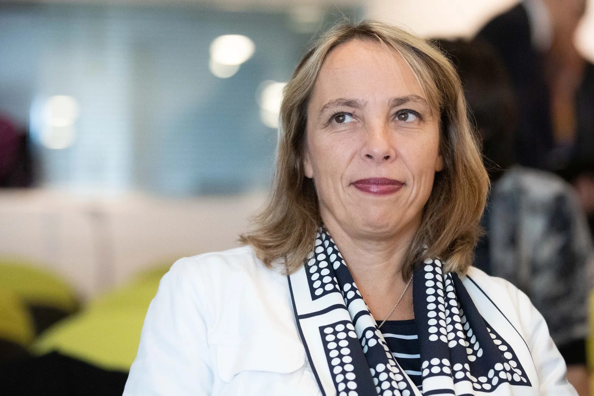 Clotilde Delbos on Oct. 11.