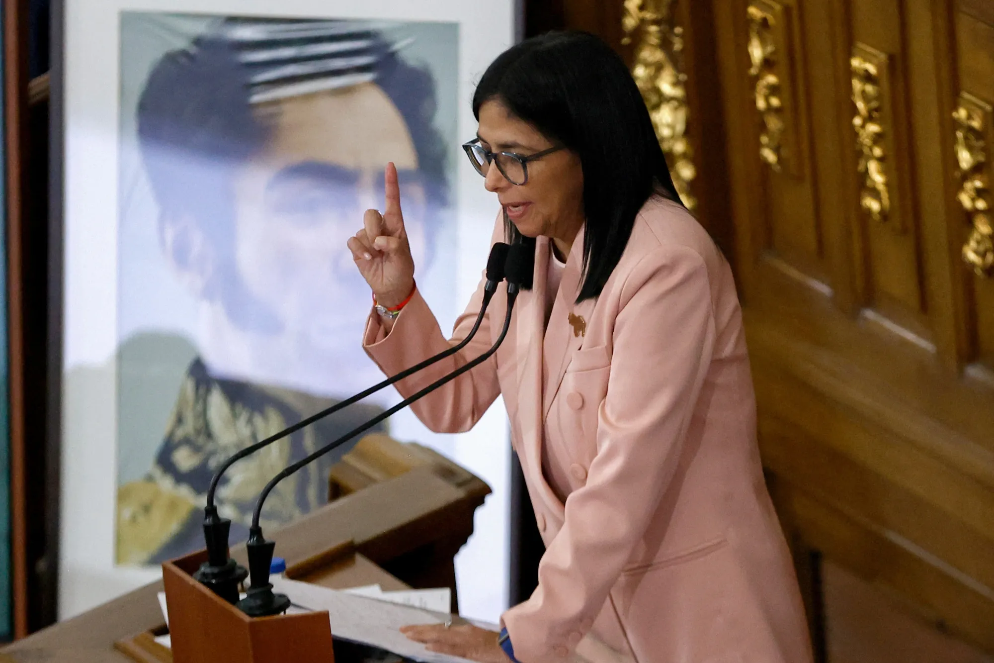 Delcy Rodriguez on Dec. 4, 2025.