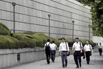 BOJ Headquarters and Governor Haruhiko Kuroda News Conference as Bank Holds Interest Rates