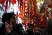 Shoppers At Flower Markets Ahead Of The Lunar New Year