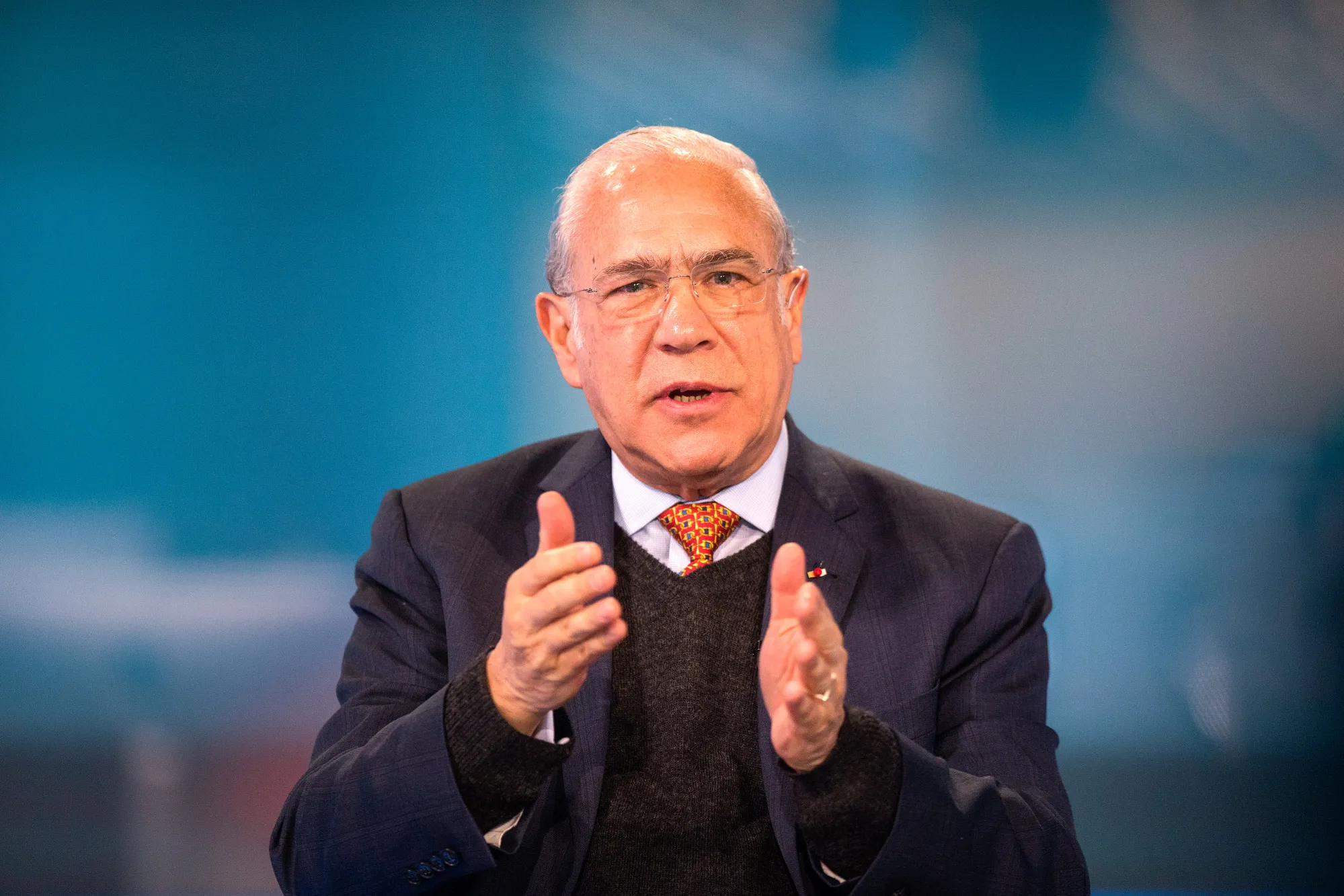Jose Angel Gurria, secretary-general of the Organization for Economic Cooperation and Development&nbsp;