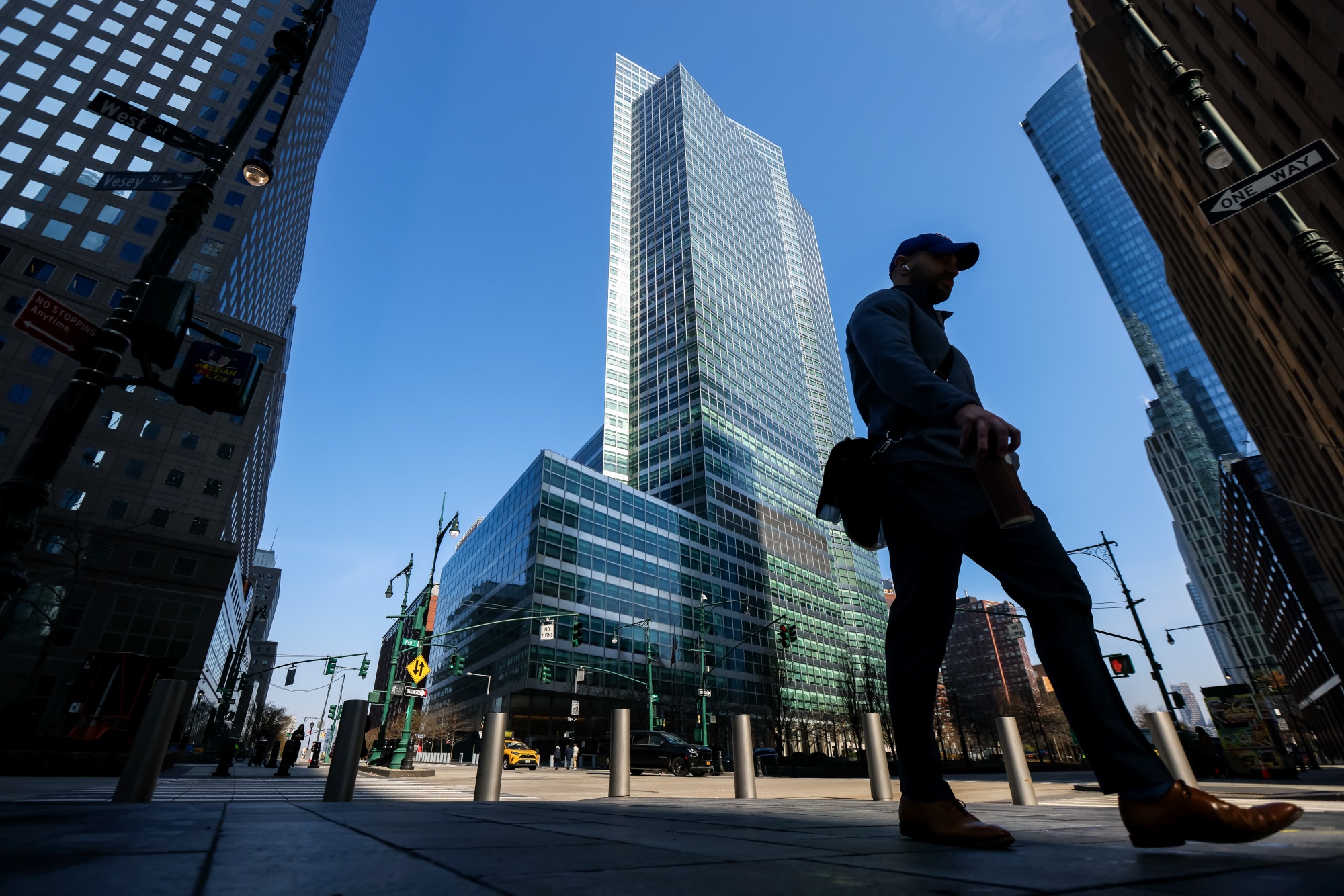 The Goldman Sachs headquarters in New York.