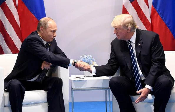 Alpha males. No longer shaking hands.
